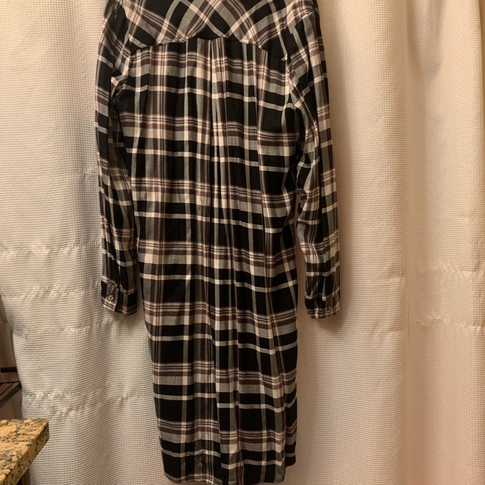 Women’s long flannel like dress